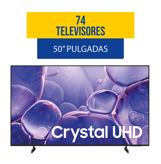 74 Televisores de 50"